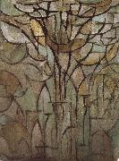 Piet Mondrian Tree oil on canvas